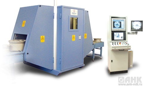 Рентгенотелевизионная установка для контроля колесных дисков WRE THUNDER 3