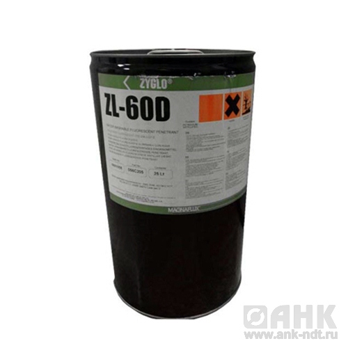 Водосмываемый пенетрант Magnaflux Zyglo ZL-60D