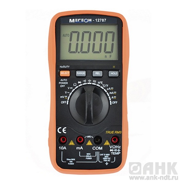 Цифровой мультиметр МЕГЕОН 12787 (True RMS)