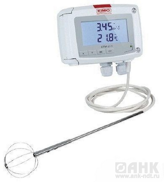 CTV210-BNO — датчик температуры и скорости потока воздуха