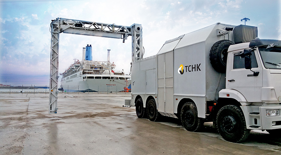 Мобильный досмотровый комплекс ШТОК-МНК