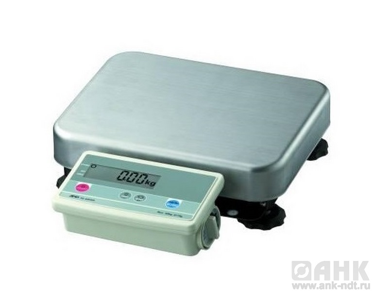 Промышленные электронные платформенные весы с 1 датчиком AND FG-30KBM
