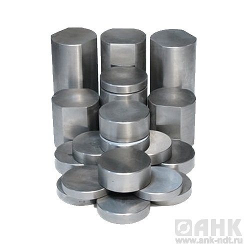 Стандартные образцы из комплекта КМД 4 с отражателем типа «плоскодонное отверстие» по ГОСТ 23667-85