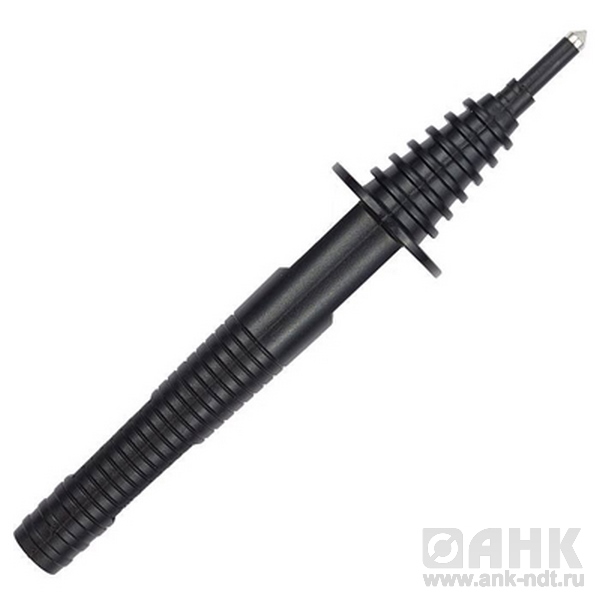 Зонд острый с разъемом «банан» черный