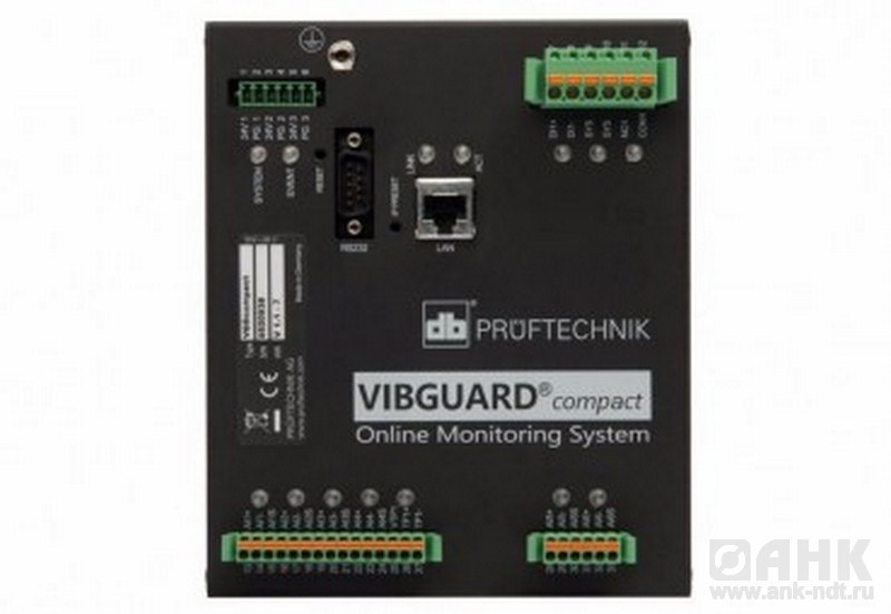 Портативная система мониторинга состояния производственного оборудования Pruftechnik VIBGUARD compact