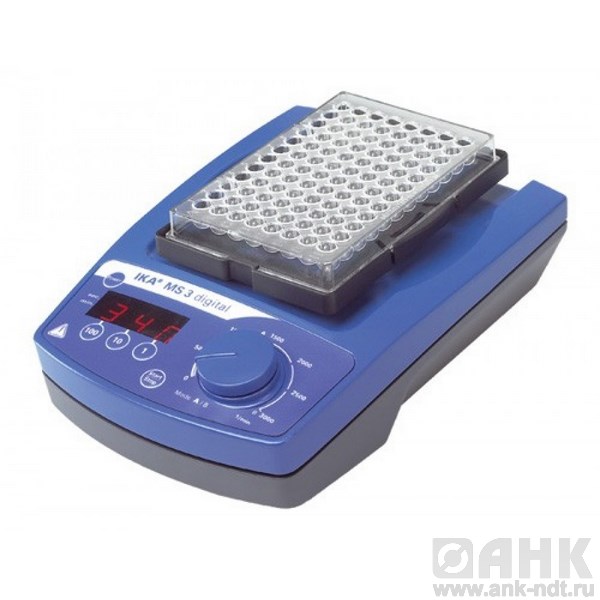 Встряхиватель MS 3 digital (0-3000 об/мин)