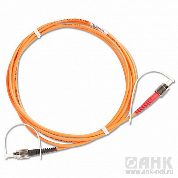 Fluke Networks MRC-625-FCFC, многомодовый образцовый 2 метровый шнур (FC-FC) для проверки оконцованных разъёмом FC 62,5µm волокон