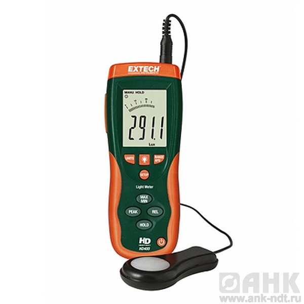 Измеритель освещенности для работы в тяжелых условиях Extech HD400