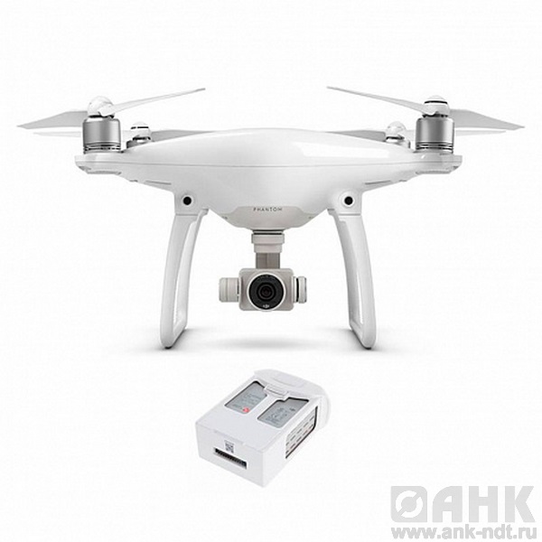 Квадрокоптер DJI Phantom 4 + доп. аккумулятор