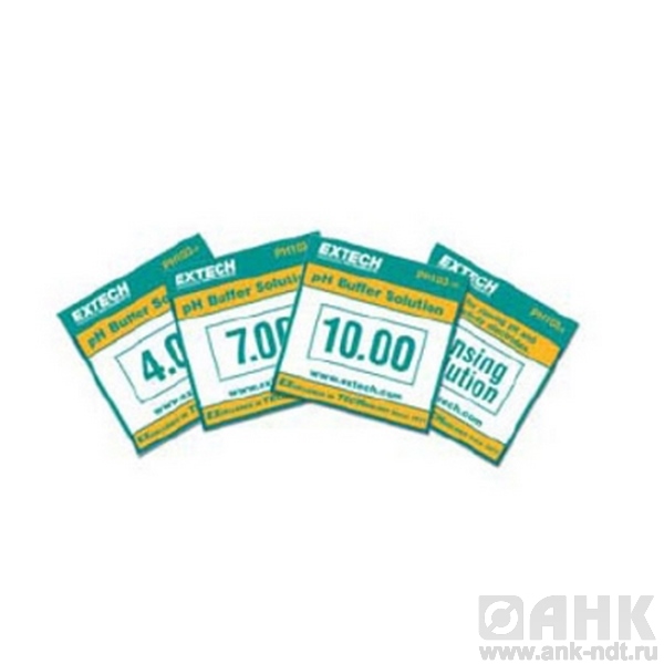 Стандарты проводимости и буферные растворы для определения рН Extech PH103