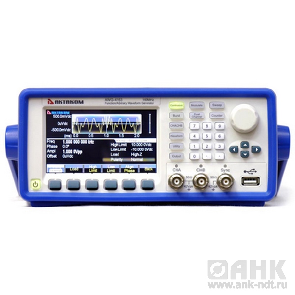 Генератор сигналов специальной формы AWG-4163