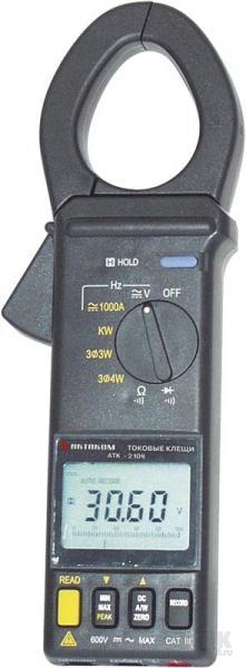 АТК-2104 Токовые клещи-ваттметр