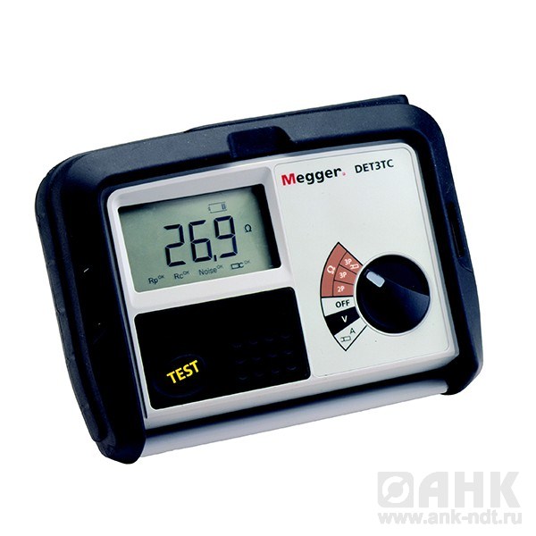 DET4TC2 — измеритель сопротивления заземления и удельного сопротивления грунта с функцией бесконтактного измерения (клещи)