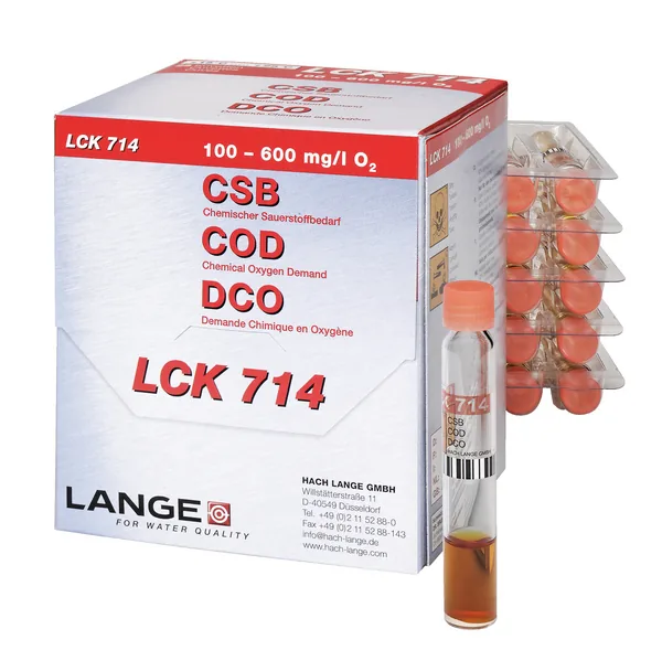 Комплект кюветных тестов HACH LCK 714