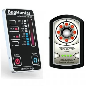 Комплект i4technology BugHunter индикатор CR-01 + обнаружитель Dvideo Professional