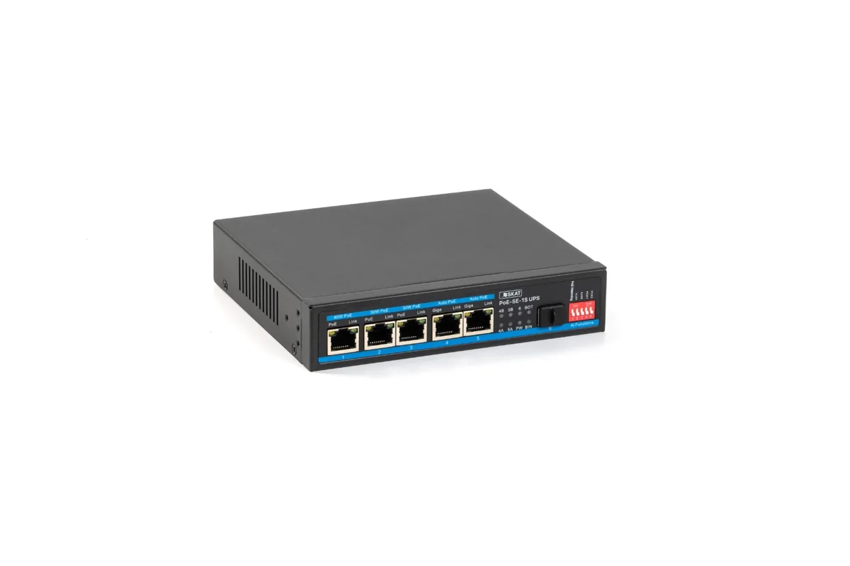 Коммутатор Бастион SKAT PoE-5E-1S UPS