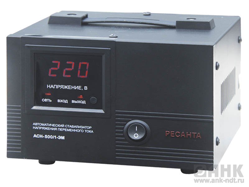 ACH-1000/1-ЭМ однофазный стабилизатор электромеханического типа