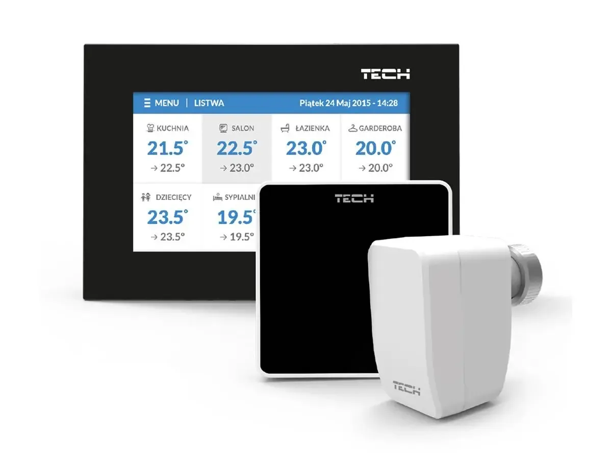 Контроллер беспроводной TECH ST-8S WiFi для радиаторного отопления
