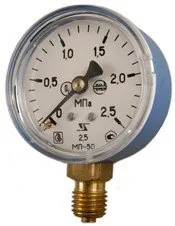 Манометр газовый НПК ВИП МП50М
