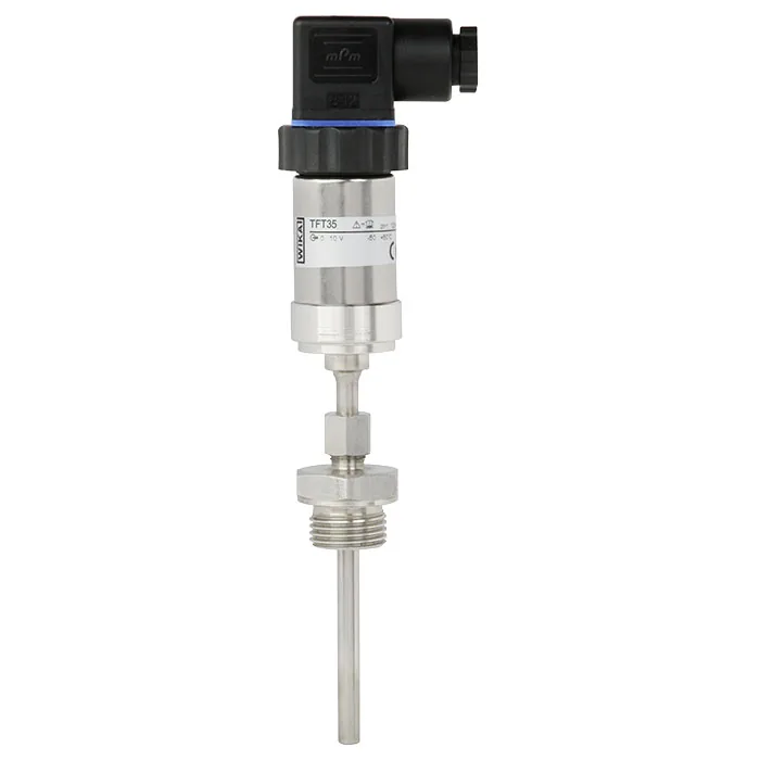 Термометр WIKA TFT35 DIN EN 175301-803 компрессионный фитинг