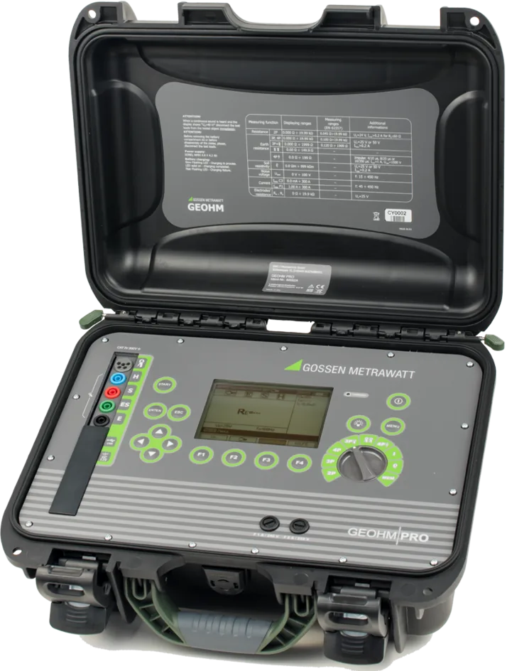 Прецизионный измеритель сопротивления заземления GEOHM PRO
