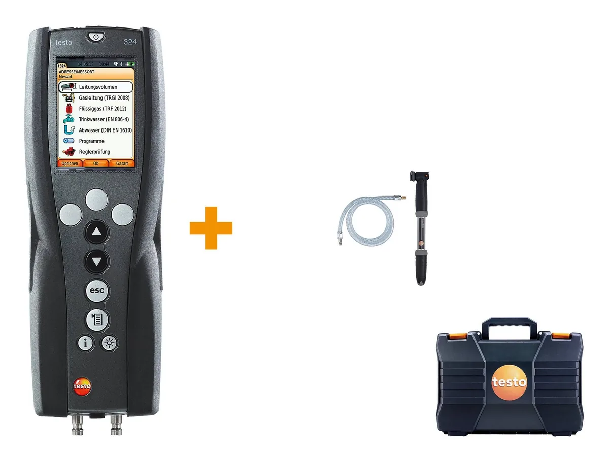 Базовый комплект манометра Testo 324
