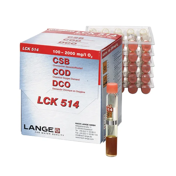 Комплект кюветных тестов HACH LCK 514