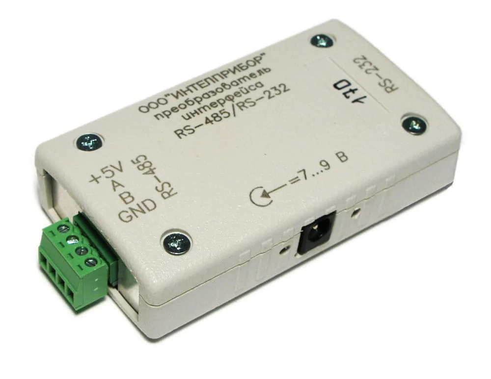 Преобразователь интерфейсов RS-485/RS-232 Интелприбор автоматический