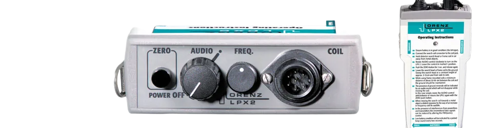 Металлоискатель LORENZ PULSE X2 LPX2