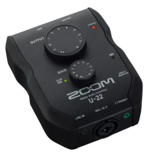 Аудиоинтерфейс ZOOM U-22