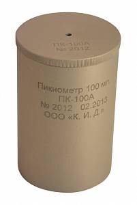 Калибровка пикнометра ПК-100А