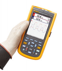 Поверка осциллографа-мультиметра Fluke 125B